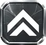 Steel badge material icon